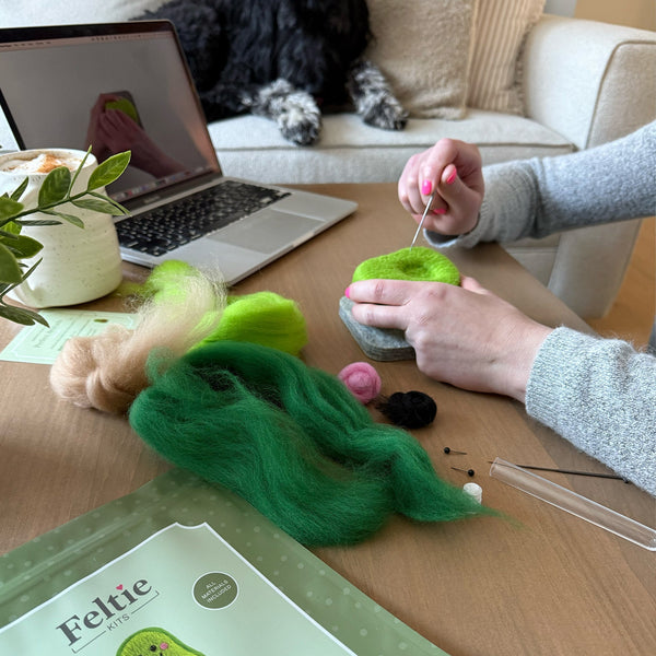 Why We Love Needle <br> Felting for Relaxation <br> (and You Will Too!)