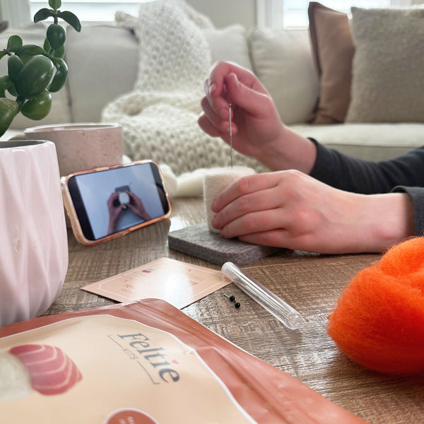 Needle Felting 101: <br> A Beginner’s Guide <br> to Getting Started